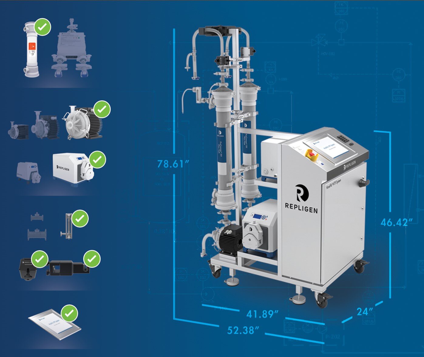KrosFlo® KTF Tangential Flow Filtration (TFF) Systems